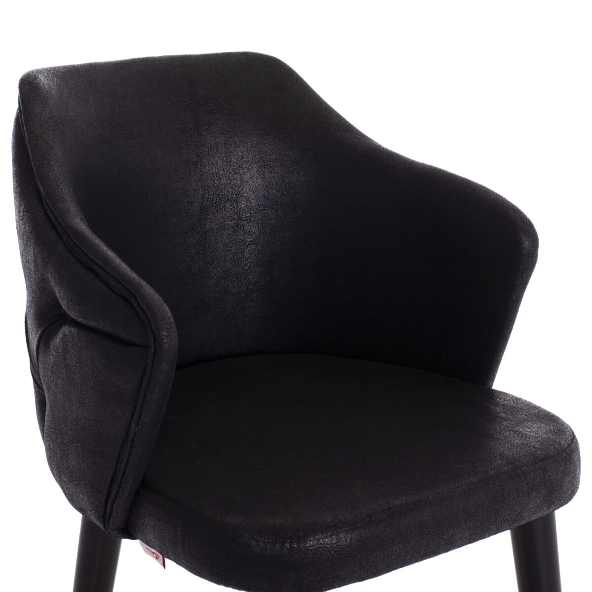 ΣΚΑΜΠΟ BAR ΕΠΑΓΓΕΛΜΑΤΙΚΟ ALONZO HM9281.14 Τ.NUBUCK ΜΑΥΡΟ ΞΥΛΙΝΟ 50x62x108,5Υεκ. - Image 7