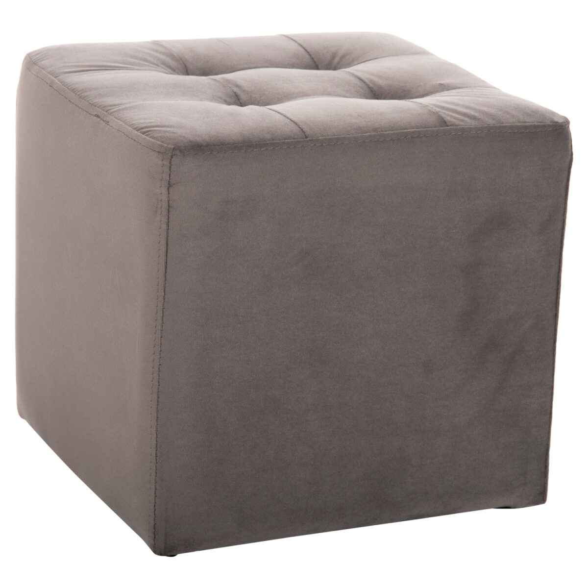 ΣΚΑΜΠΩ PUNK HM264.11 ΓΚΡΙ ΒΕΛΟΥΔΟ 39Χ39Χ36Υεκ. - Image 3