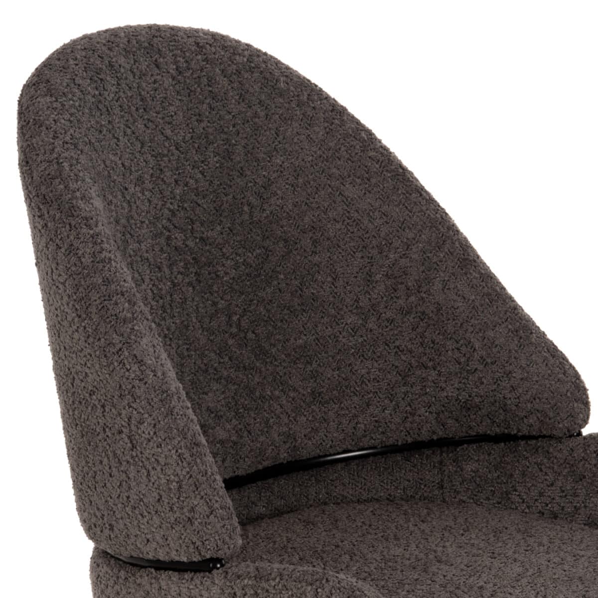 skampo-mesaioy-ypsoys-fb9858601-yfasma-m-6 ΣΚΑΜΠΟ ΜΕΣΑΙΟΥ ΥΨΟΥΣ SARKY HM8586.01 ΥΦΑΣΜΑ ΜΠΟΥΚΛΕ ΓΚΡΙ-ΜΑΥΡΑ ΜΕΤΑΛ. ΠΟΔΙΑ 55x62x105Yεκ. - Image 7