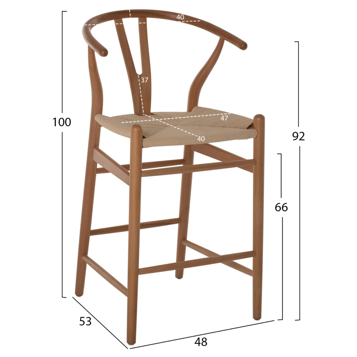 skampo-mesaioy-ypsoys-oxia-me-dichaloti-1 ΣΚΑΜΠΟ ΜΕΣΑΙΟΥ ΥΨΟΥΣ BRAVE ΟΞΙΑ ΜΕ ΔΙΧΑΛΩΤΗ ΠΛΑΤΗ ΦΥΣΙΚΟ HM9405.01 48x53x100Yεκ. - Image 2