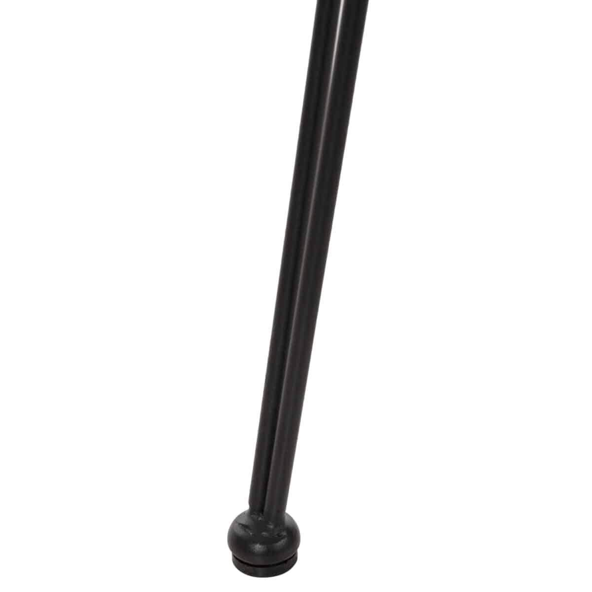 ΣΚΑΜΠΟ ΜΕΣ.ΥΨΟΥΣ ALLEGRA HM5643.11 ΜΕΤΑΛΛΟ&ΜΑΞΙΛΑΡΙ ΜΑΥΡΟ-WICKER ΜΠΕΖ 50x55x103Υεκ. - Image 10