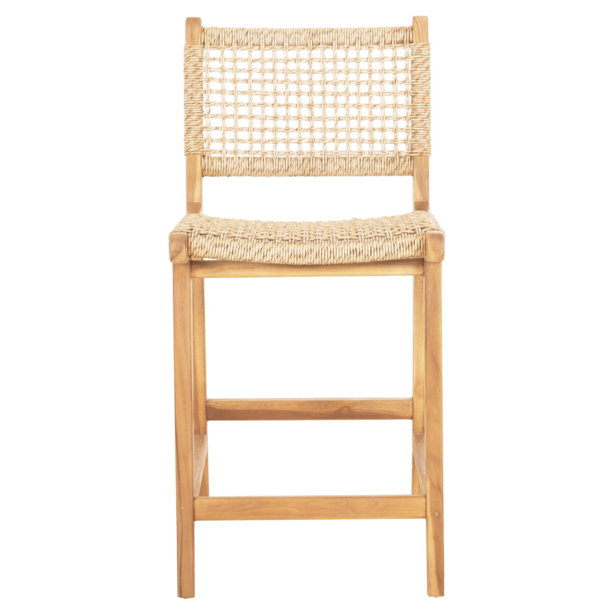 ΣΚΑΜΠΟ ΜΠΑΡ ΜΕ ΠΛΑΤΗ NESHA HM9381.11 ΞΥΛΟ ΤΕΑΚ & ΣΧΟΙΝΙ VIRO VIRO 46x48,5x96Υεκ. - Image 3