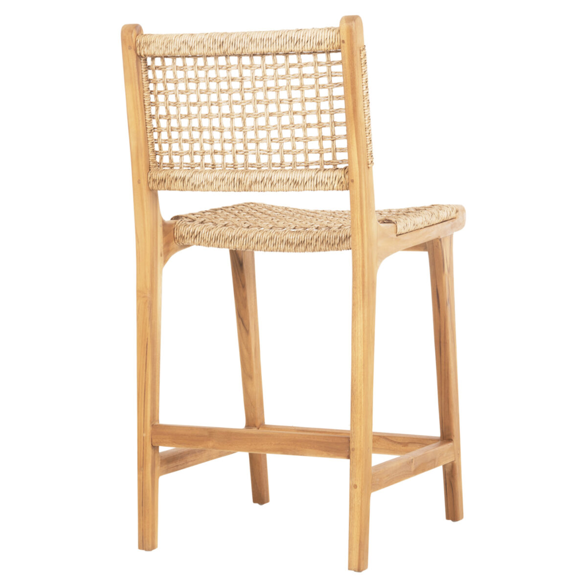 ΣΚΑΜΠΟ ΜΠΑΡ ΜΕ ΠΛΑΤΗ NESHA HM9381.11 ΞΥΛΟ ΤΕΑΚ & ΣΧΟΙΝΙ VIRO VIRO 46x48,5x96Υεκ. - Image 5