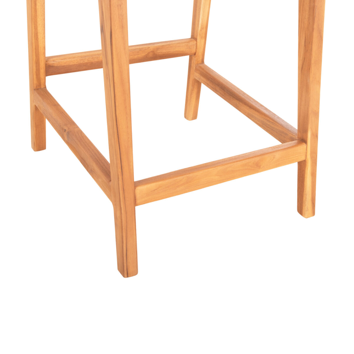 ΣΚΑΜΠΟ ΜΠΑΡ ΜΕ ΠΛΑΤΗ NESHA HM9381.11 ΞΥΛΟ ΤΕΑΚ & ΣΧΟΙΝΙ VIRO VIRO 46x48,5x96Υεκ. - Image 10