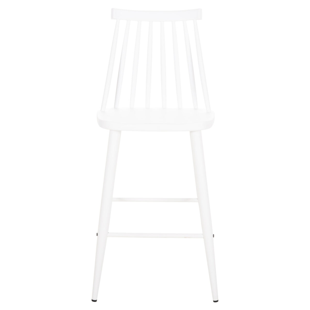 ΣΚΑΜΠΟ ΜΠΑΡ ΜΕΣΑΙΟΥ ΥΨΟΥΣ VANESSA HM9300.11 ΠΟΛΥΠΡΟΠΥΛΕΝΙΟ & ΜΕΤΑΛΛΟ-ΛΕΥΚΟ 45,5x46x97Υεκ - Image 3