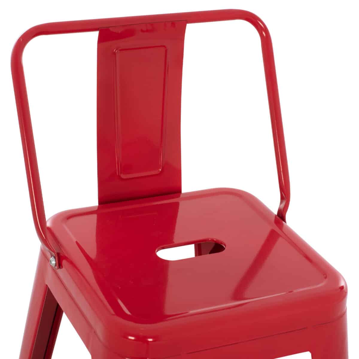 ΣΚΑΜΠΟ ΜΠΑΡ ΜΕΣΑΙΟΥ ΥΨΟΥΣ ΜΕΤΑΛΛΙΚΟ MELITA-PRO HM8574.44 ΚΟΚΚΙΝΟ 43x43x88Υεκ. - Image 7