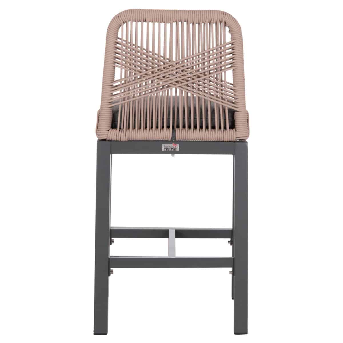 ΣΚΑΜΠΟ ΜΠΑΡ ΜΕΣ.ΥΨΟΥΣ HOWARD HM5791.21 ΑΝΘΡΑΚΙ ΑΛΟΥΜΙΝΙΟ--ΜΠΕΖ ΣΧΟΙΝΙ 47,5x55x94,5Υεκ - Image 6