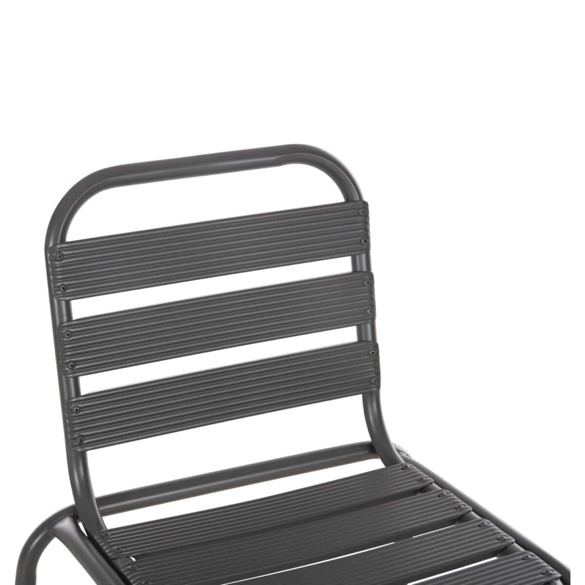 ΣΚΑΜΠΟ ΜΠΑΡ ΜΕΣ.ΥΨΟΥΣ LAURA HM6065.01 ΜΕΤΑΛ.ΣΚΕΛΕΤΟΣ-ΑΛΟΥΜΙΝΙΟ ΣΕ ΓΚΡΙ 58,5x58x104Υ εκ. - Image 7