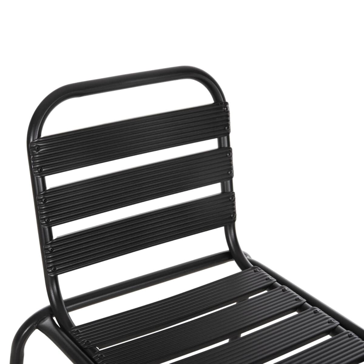 ΣΚΑΜΠΟ ΜΠΑΡ ΜΕΣ.ΥΨΟΥΣ LAURA HM6065.03 ΜΕΤΑΛ.ΣΚΕΛΕΤΟΣ-ΑΛΟΥΜΙΝΙΟ ΣΕ ΜΑΥΡΟ 58,5x58x104Υ εκ. - Image 7