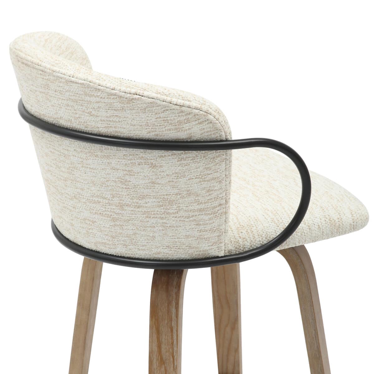 ΣΚΑΜΠΟ ΜΠΑΡ ΜΕΣ.ΥΨΟΥΣ NEBOR HM9986.01 ΠΟΔΙΑ Κ.Π.-ΜΑΥΡΟ ΜΕΤΑΛΛΟ-ΕΚΡΟΥ ΥΦΑΣΜΑ 53,5x51x90Υεκ - Image 9