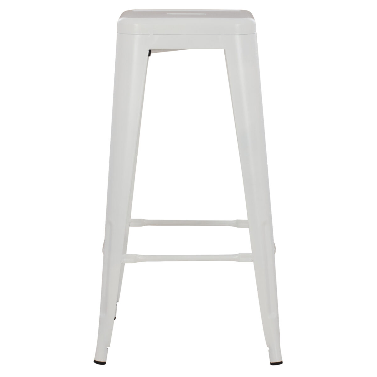 skampo-mpar-metalliko-fb9864241-se-leyko-2 ΣΚΑΜΠΟ ΜΠΑΡ ΜΕΤΑΛΛΙΚΟ MELITA-PRO HM8642.41 ΣΕ ΛΕΥΚΟ ΜΑΤ 43x43x78Υεκ. - Image 3