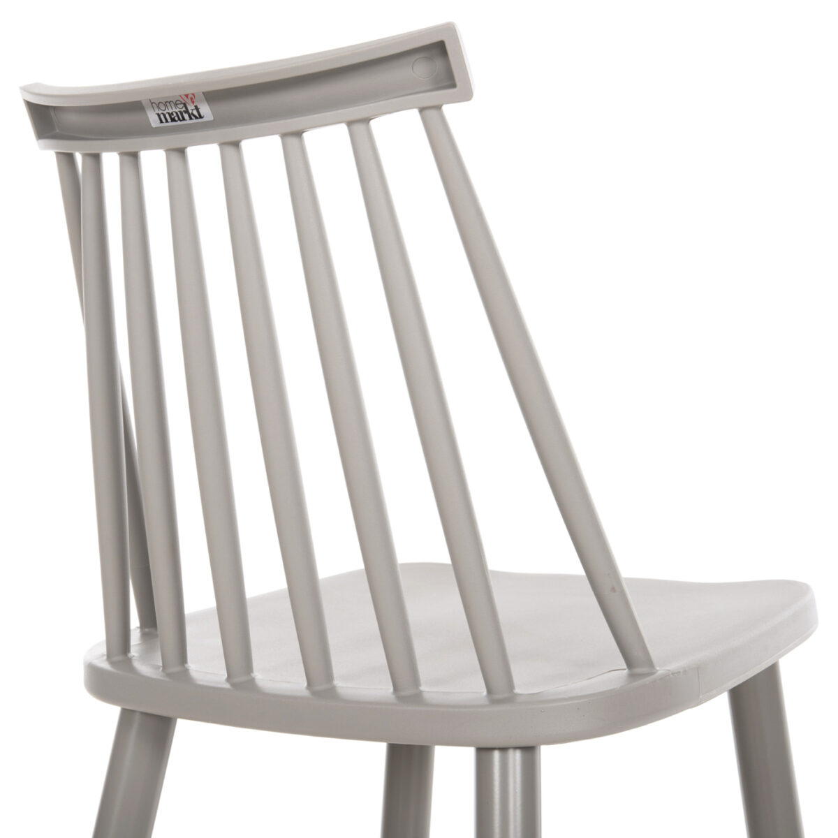 ΣΚΑΜΠΟ ΜΠΑΡ ΨΗΛΟ VANESSA HM8459.20 ΓΚΡΙ PP & ΓΚΡΙ ΜΕΤΑΛ.ΠΟΔΙΑ 47x48,5x107Υεκ. - Image 9