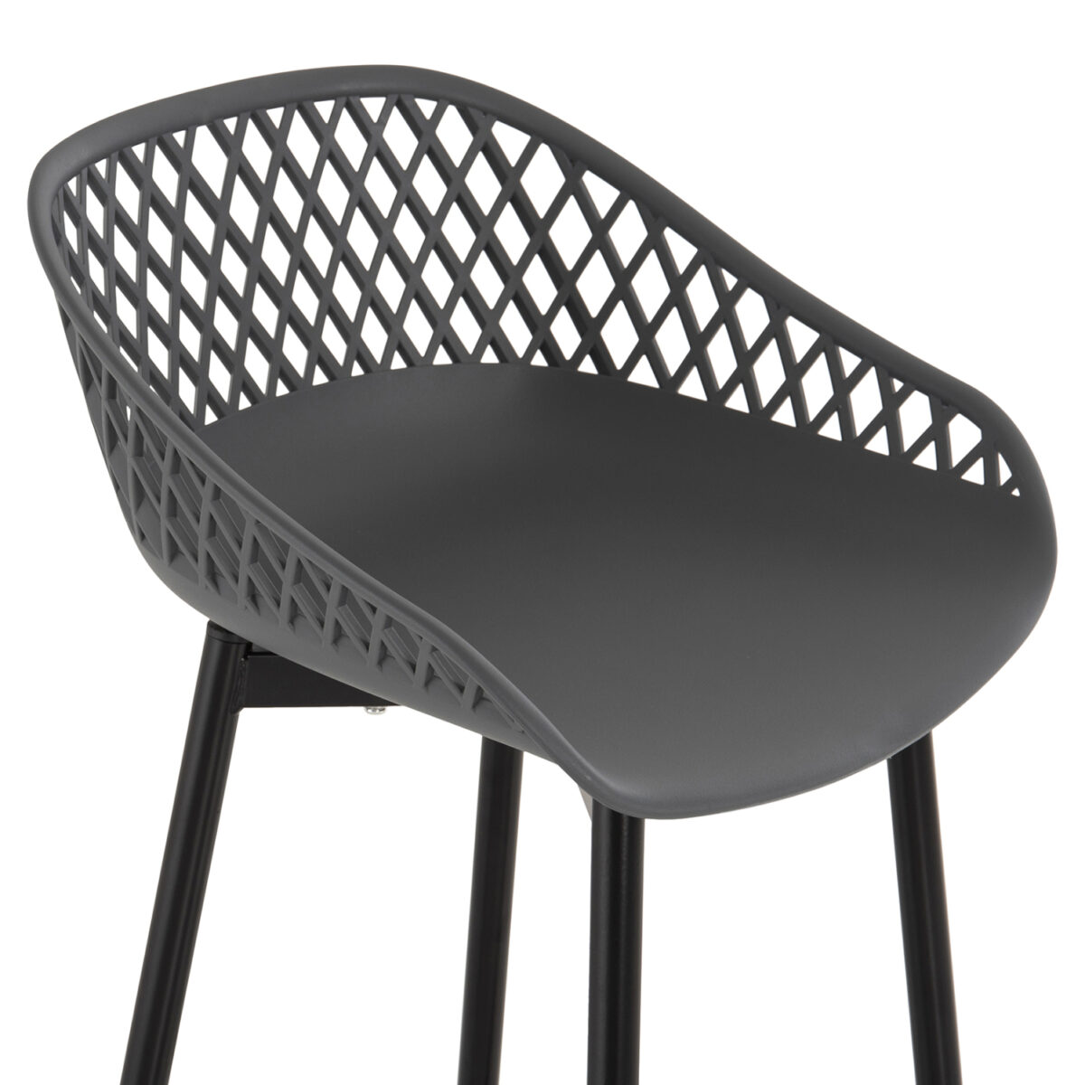 ΣΚΑΜΠΟ ΠΟΛΥΠΡΟΠΥΛΕΝΙΟΥ AVAYA ΓΚΡΙ ΜΕ ΜΕΤΑΛΛΙΚΑ ΠΟΔΙΑ ΜΑΥΡΑ HM8686.20 46x48x99Υ εκ. - Image 7