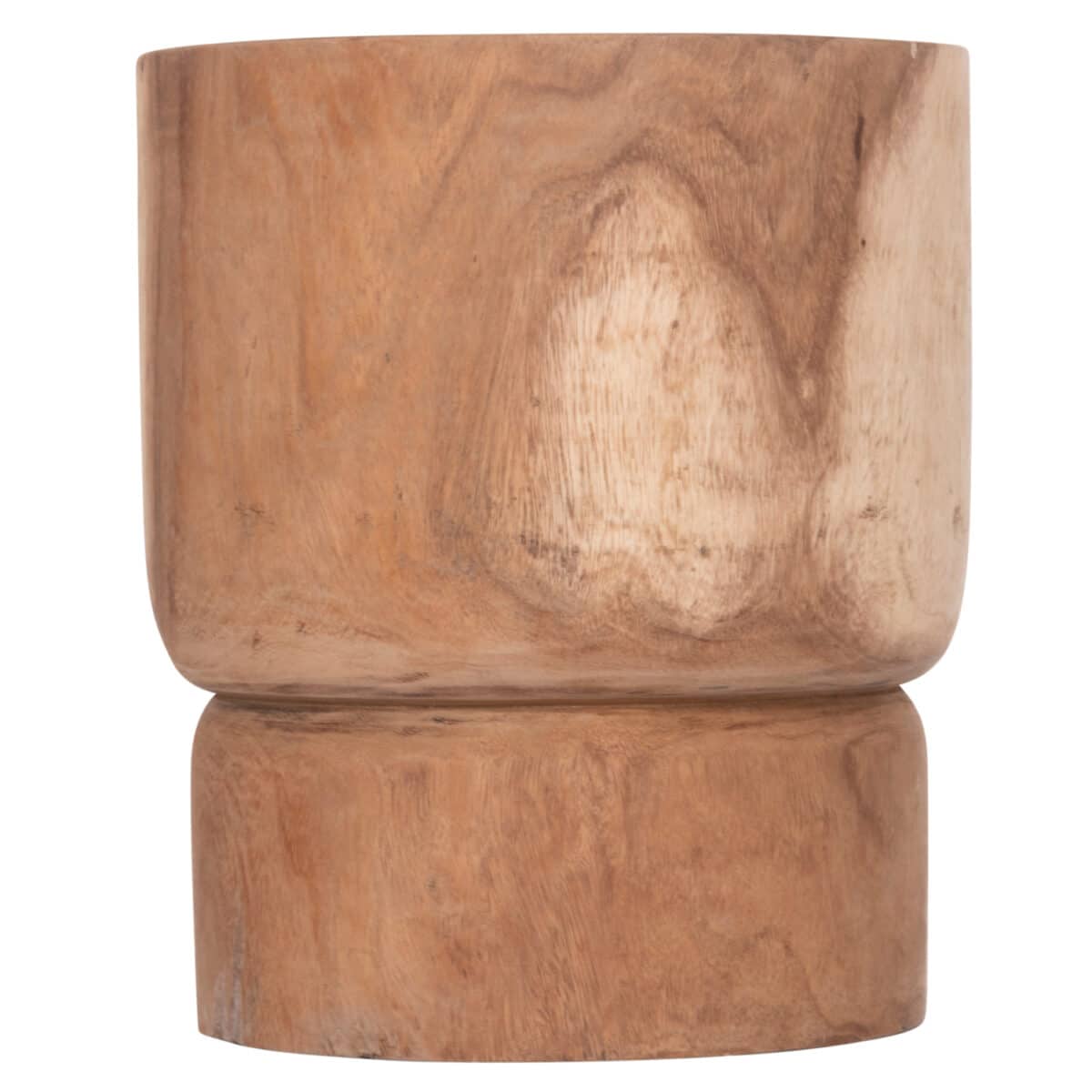 skampo-trapezaki-kylindriko-fb99909-masi-2 ΣΚΑΜΠΟ-ΤΡΑΠΕΖΑΚΙ ΚΥΛΙΝΔΡΙΚΟ FEBRY HM9909 ΜΑΣΙΦ ΞΥΛΟ SUAR ΦΥΣΙΚΟ Φ40x46Υεκ. - Image 3