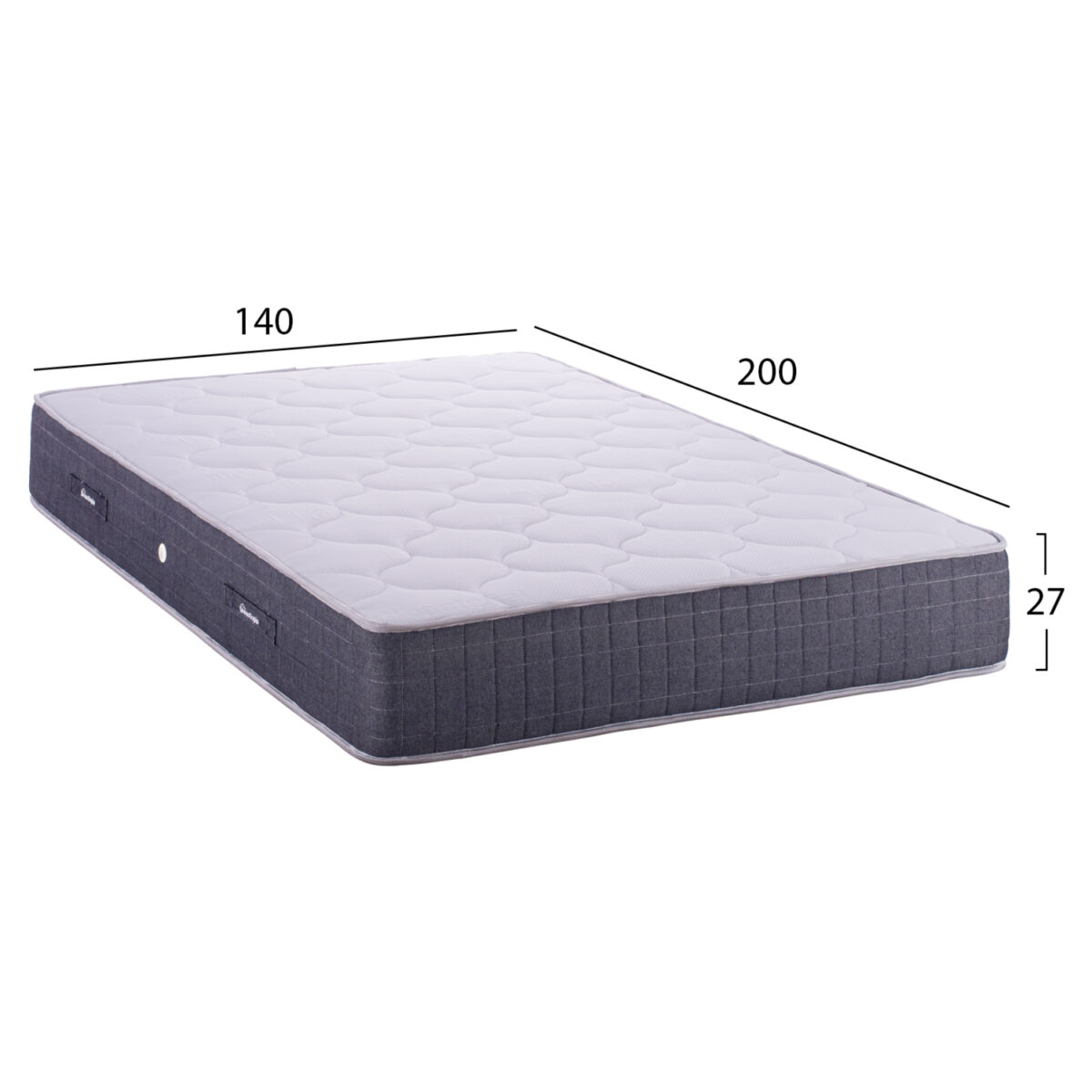 stroma-dreamtopia-cloud9-fb9656140-bonne-1 ΣΤΡΩΜΑ DREAMTOPIA ΣΕΙΡΑ CLOUD9 HM656.140 BONNELL SPRING 140x200x27Υ εκ. - Image 2