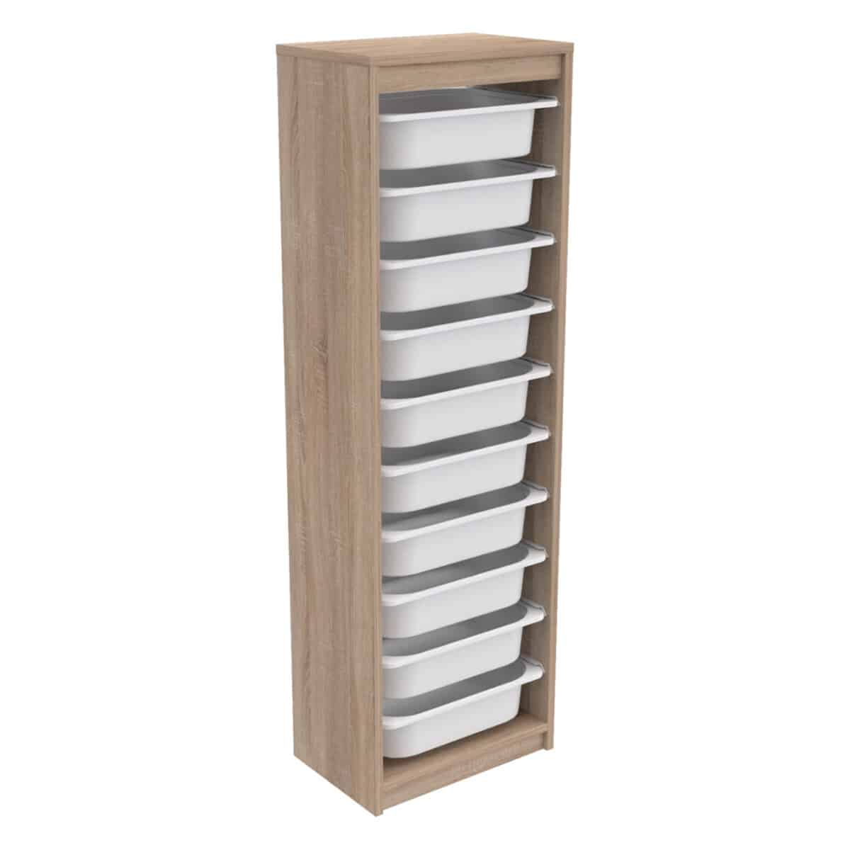 ΣΥΡΤΑΡΙΕΡΑ SANI HM18205.03 ΜΕΛΑΜΙΝΗ ΣΕ SONAMA-ΛΕΥΚΑ ΣΥΡΤΑΡΙΑ P.E. 45,5x29,6x144Υεκ.