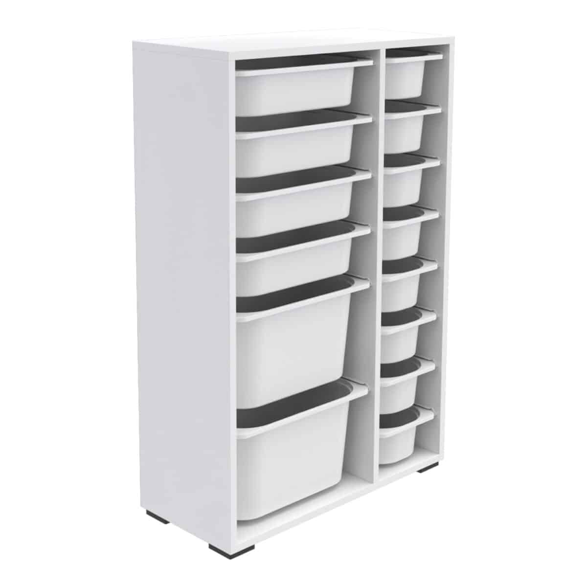 ΣΥΡΤΑΡΙΕΡΑ SANI HM18211.01 ΜΕΛΑΜΙΝΗ ΣΕ ΛΕΥΚΟ-14 ΛΕΥΚΑ ΣΥΡΤΑΡΙΑ P.E. 69,5x30x109Υεκ - Image 5