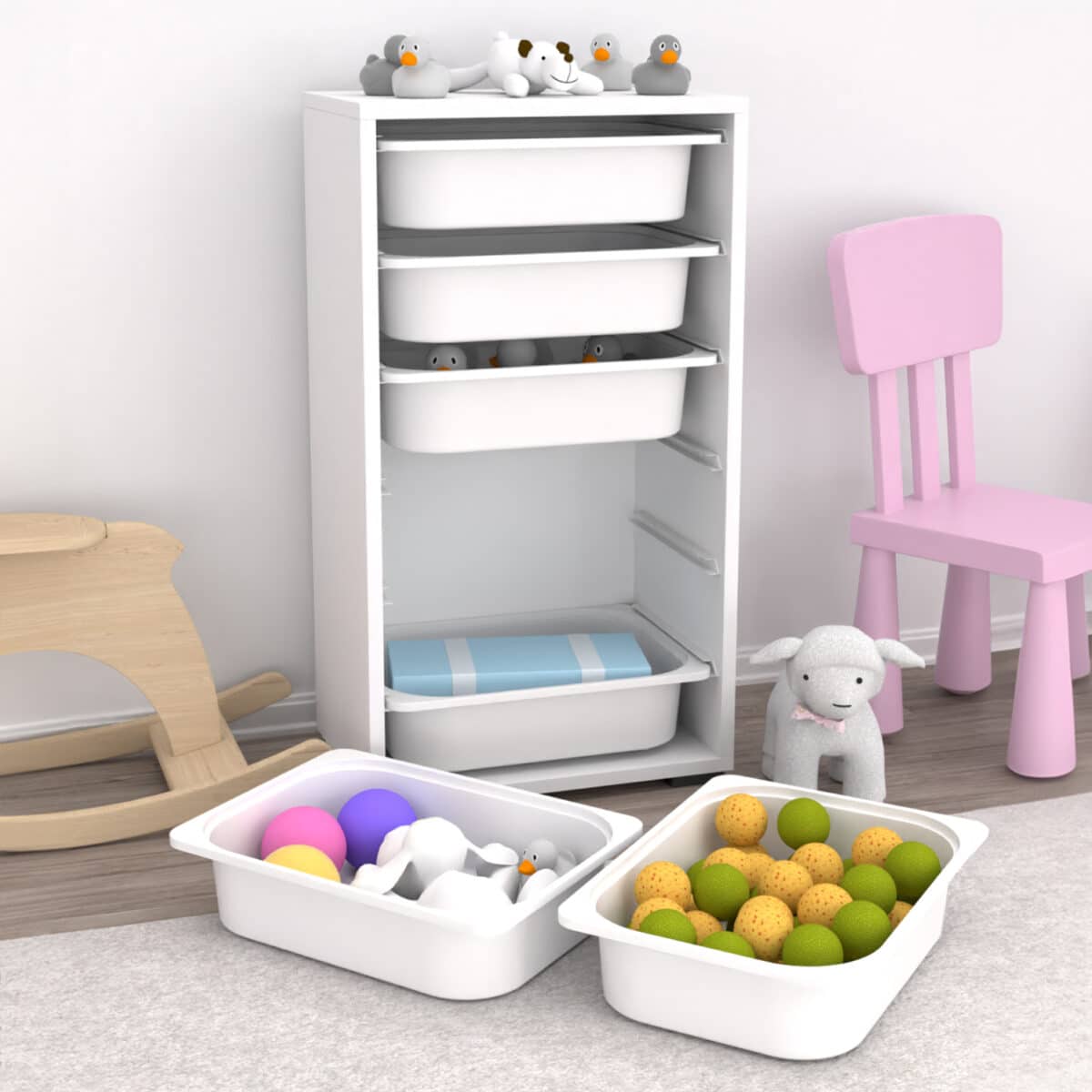 ΣΥΡΤΑΡΙΕΡΑ SANI HM18215.01 ΜΕΛΑΜΙΝΗ ΣΕ ΛΕΥΚΟ-6 ΛΕΥΚΑ ΣΥΡΤΑΡΙΑ P.E. 45,5x30x83Υεκ - Image 5