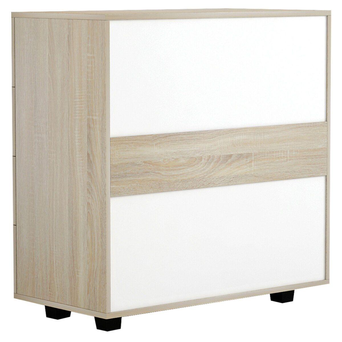 ΣΥΡΤΑΡΙΕΡΑ ΜΕΛΑΜΙΝΗΣ THORG ME 4 ΣΥΡΤΑΡΙΑ SONOMA HM8996.01 80x40x83Yεκ. - Image 4