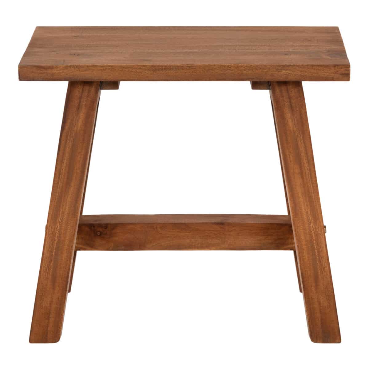 ΤΡΑΠΕΖΑΚΙ ΒΟΗΘΗΤΙΚΟ RANCH HM7902 ΑΠΟ ΞΥΛΟ ΜΑΟΝΙ ΣΕ ΦΥΣΙΚΟ ΧΡΩΜΑ 49,5x24,5x45,5Y εκ. - Image 3