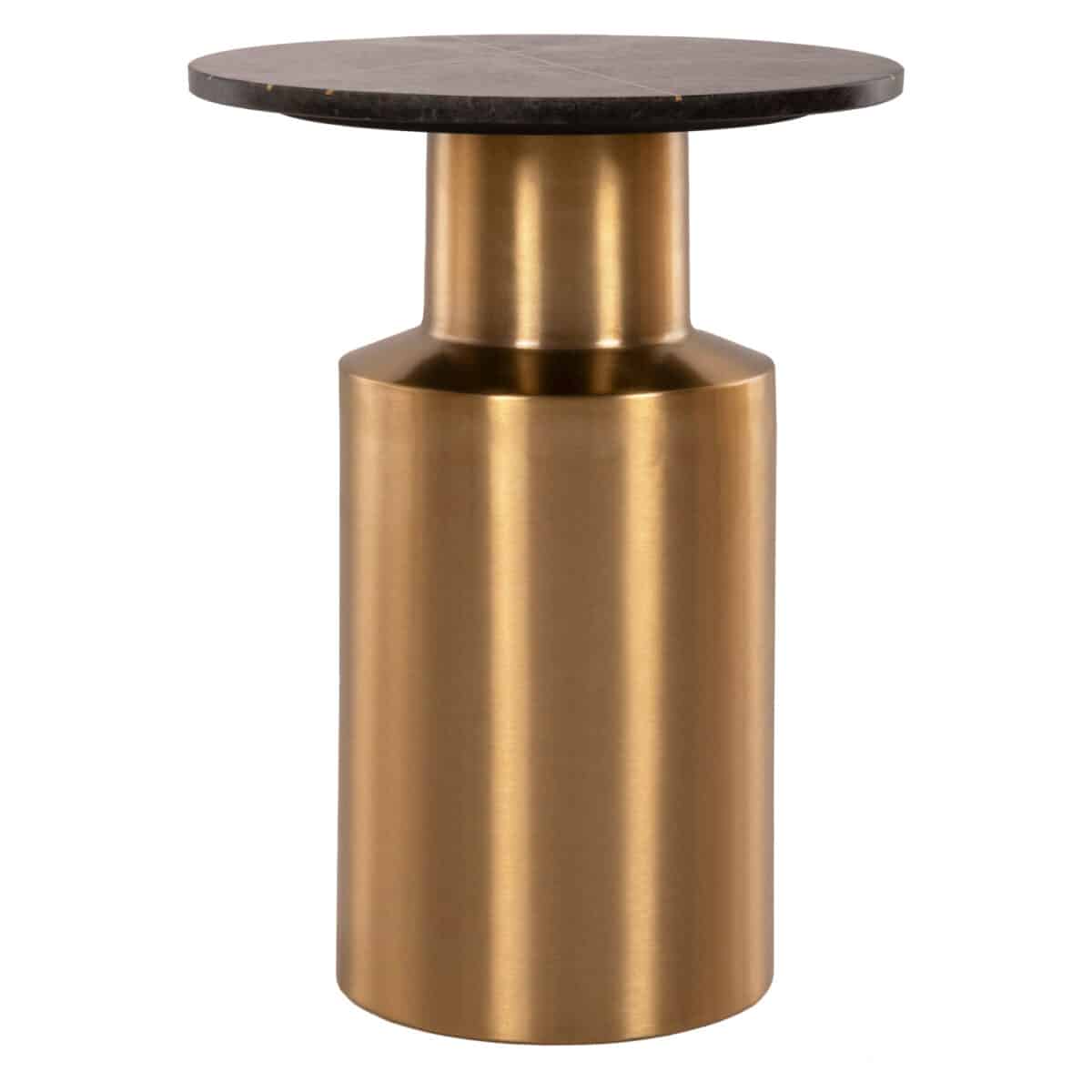 trapezaki-boithitiko-fb99675-metallo-chr-3 ΤΡΑΠΕΖΑΚΙ ΒΟΗΘΗΤΙΚΟ CLAYDEE HM9675 ΜΕΤΑΛΛΟ ΧΡΥΣΟ-ΜΑΥΡΟ ΜΑΡΜΑΡΟ ΤΟΠ Φ41x54,5Υεκ. - Image 4