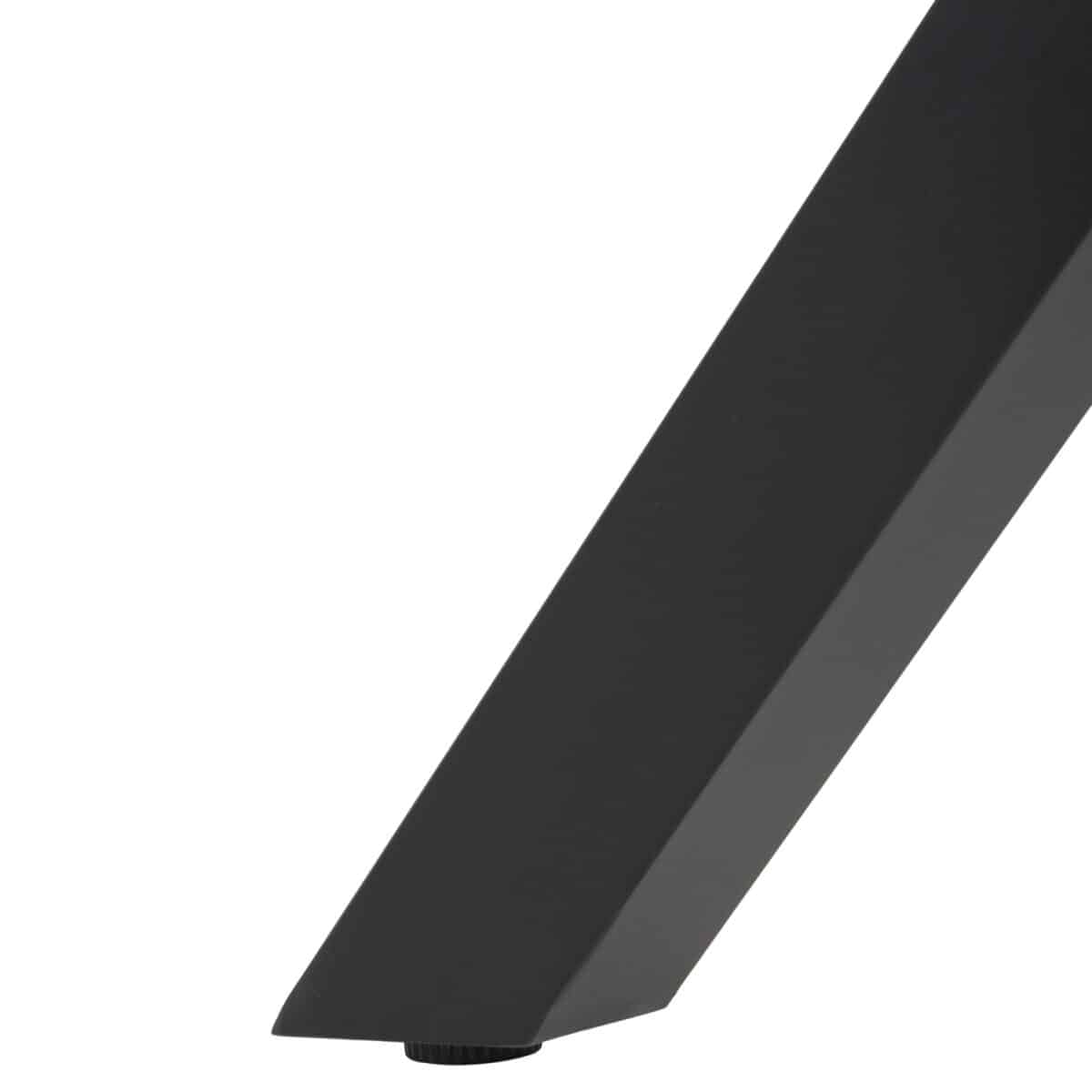 ΤΡΑΠΕΖΙ ΑΛΟΥΜΙΝΙΟΥ ΟΡΘΟΓΩΝΙΟ TAWNEE HM6039.01 ΑΝΘΡΑΚΙ-POLYWOOD ΦΥΣΙΚΟ 219,5x89,5x73Υ - Image 9