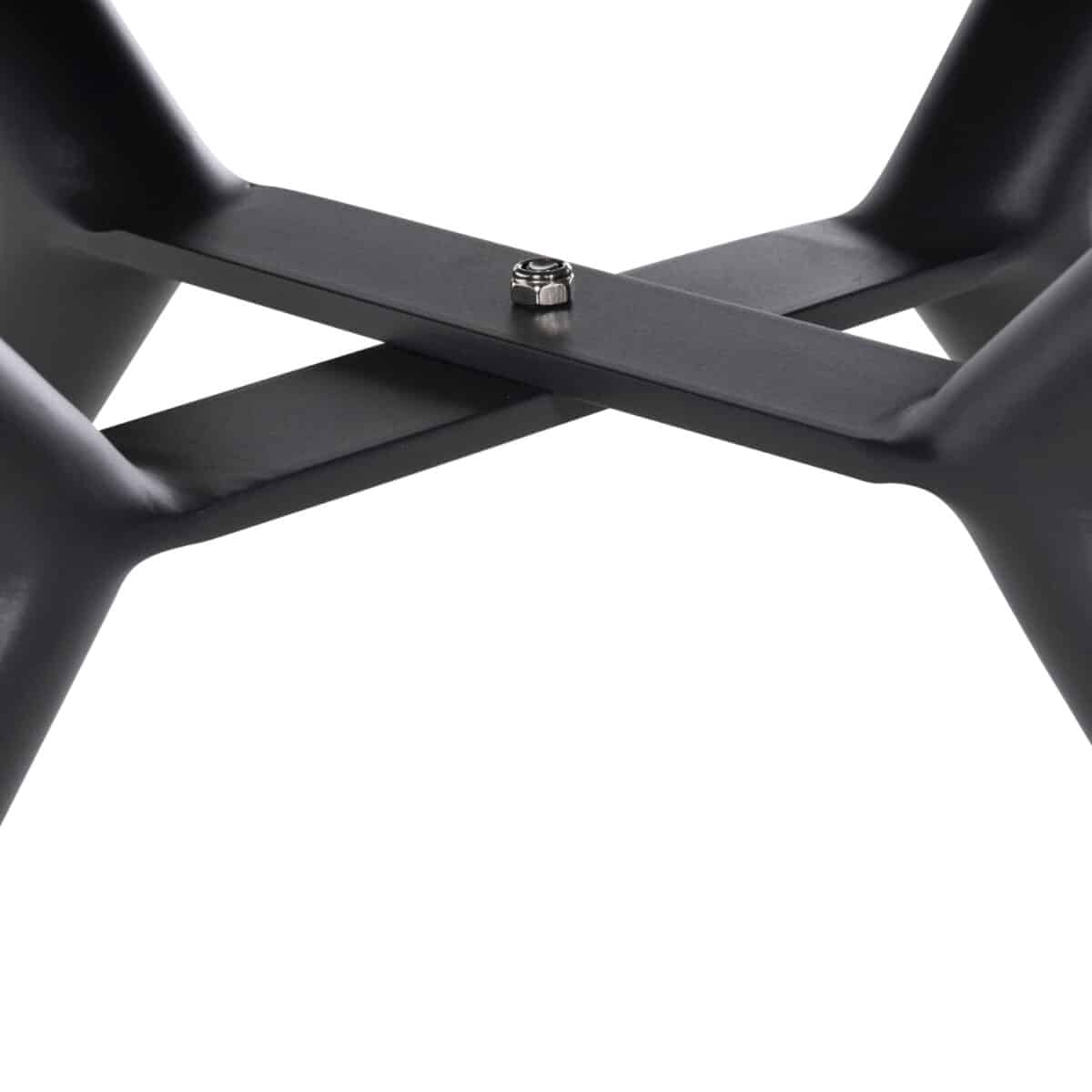 ΤΡΑΠΕΖΙ ΑΛΟΥΜΙΝΙΟΥ ΣΤΡΟΓΓΥΛΟ HIGER HM6061.03 ΑΝΘΡΑΚΙ Φ126Χ73Υεκ. - Image 8