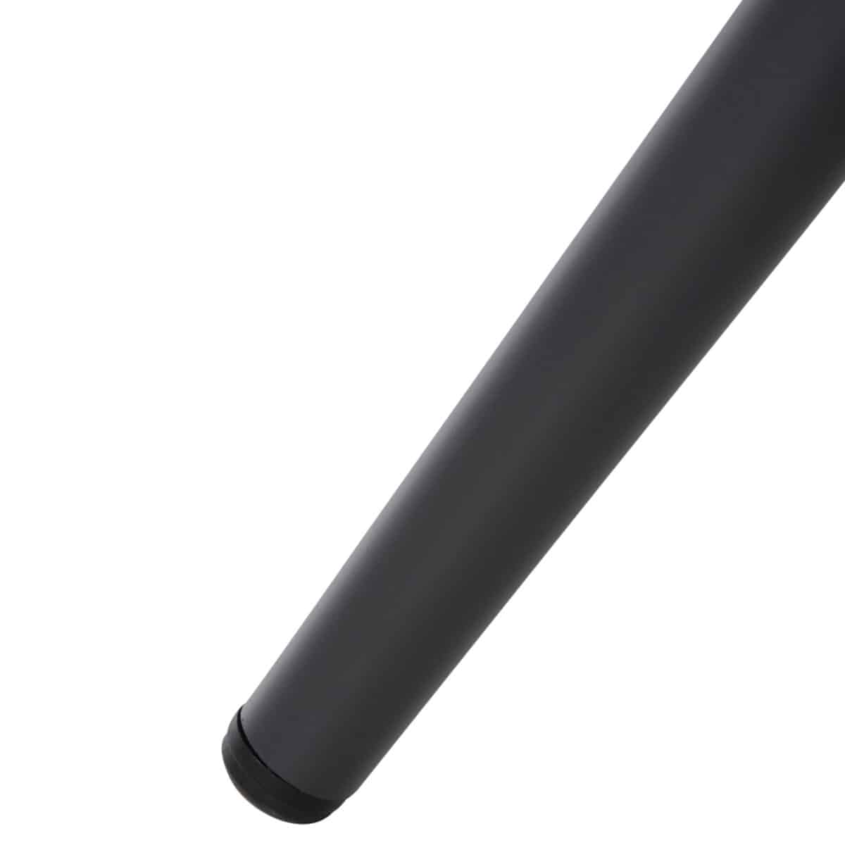 ΤΡΑΠΕΖΙ ΑΛΟΥΜΙΝΙΟΥ ΣΤΡΟΓΓΥΛΟ HIGER HM6061.03 ΑΝΘΡΑΚΙ Φ126Χ73Υεκ. - Image 9