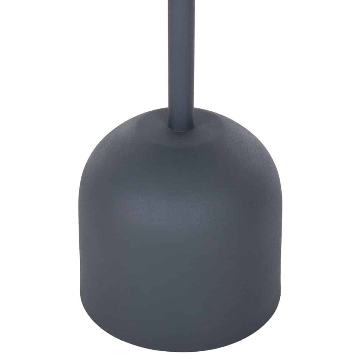 trapezi-boithitiko-stroggylo-fb9426105-m-5 ΤΡΑΠΕΖΙ ΒΟΗΘΗΤΙΚΟ ΣΤΡΟΓΓΥΛΟ DELBEL HM4261.05 ΜΕΤΑΛΛΟ ΜΠΛΕ ΣΚΟΥΡΟ Φ39,5x53,5Υ εκ. - Image 6