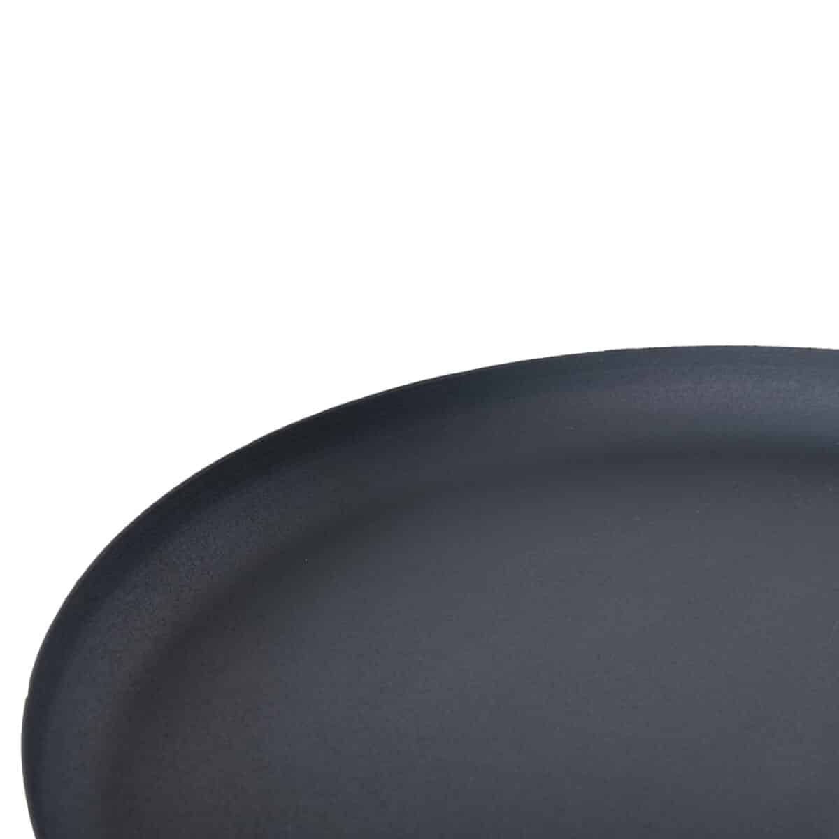 trapezi-boithitiko-stroggylo-fb9426105-m-8 ΤΡΑΠΕΖΙ ΒΟΗΘΗΤΙΚΟ ΣΤΡΟΓΓΥΛΟ DELBEL HM4261.05 ΜΕΤΑΛΛΟ ΜΠΛΕ ΣΚΟΥΡΟ Φ39,5x53,5Υ εκ. - Image 9