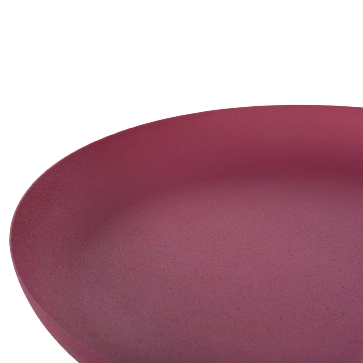 ΤΡΑΠΕΖΙ ΒΟΗΘΗΤΙΚΟ ΣΤΡΟΓΓΥΛΟ DELBEL HM4262.06 ΜΕΤΑΛΛΟ ΣΕ ΡΟΖ Φ36x49Υ εκ. - Image 4