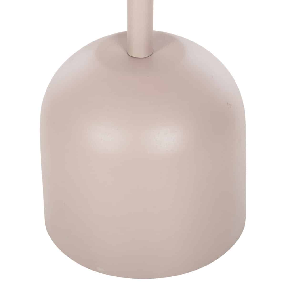 ΤΡΑΠΕΖΙ ΒΟΗΘΗΤΙΚΟ ΣΤΡΟΓΓΥΛΟ DELBEL HM4265.10 ΜΕΤΑΛΛΟ ΣΕ ΕΚΡΟΥ Φ45,5x58,5 εκ. - Image 6