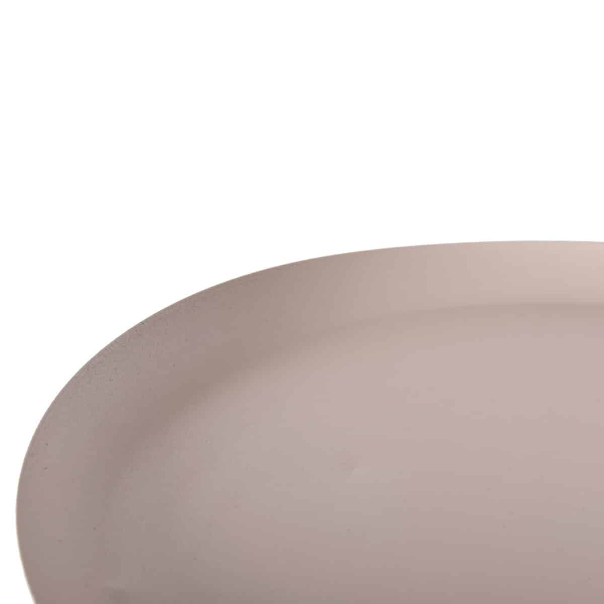 ΤΡΑΠΕΖΙ ΒΟΗΘΗΤΙΚΟ ΣΤΡΟΓΓΥΛΟ DELBEL HM4265.10 ΜΕΤΑΛΛΟ ΣΕ ΕΚΡΟΥ Φ45,5x58,5 εκ. - Image 9