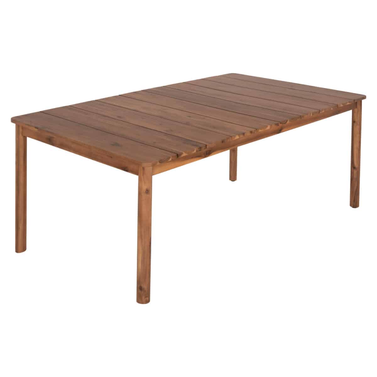 ΤΡΑΠΕΖΙ ΕΞ.ΧΩΡΟΥ NAVANT HM6136 ΜΑΣΙΦ ΞΥΛΟ ΑΚΑΚΙΑΣ-ΦΥΣΙΚΟ 200x100x75Υεκ. - Image 4