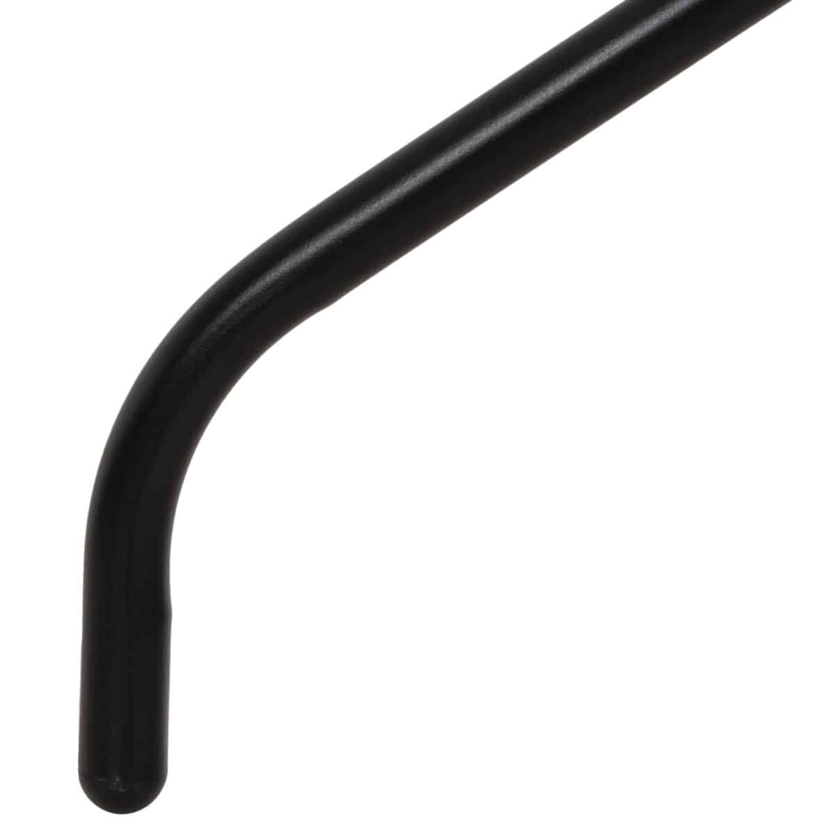 ΤΡΑΠΕΖΙ ΕΞ.ΧΩΡΟΥ ΣΤΡΟΓΓΥΛΟ LINO HM5973.03 ΜΕΤΑΛΛΙΚΟ ΜΑΥΡΟ Φ60x70Υεκ. - Image 7