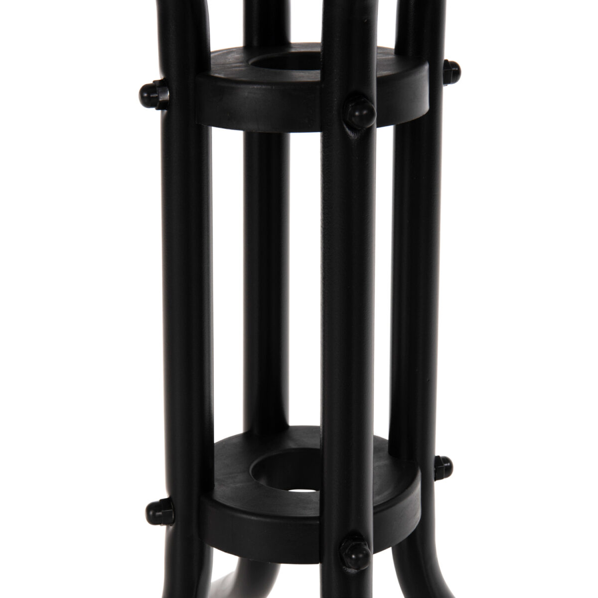 ΤΡΑΠΕΖΙ ΕΞΩΤ.ΧΩΡΟΥ FIGO HM5035.03 ΜΕΤΑΛΛΟ ΜΑΥΡΟ- ΓΥΑΛΙΝΗ ΕΠΙΦΑΝΕΙΑ 60Χ60Χ70Υεκ - Image 6