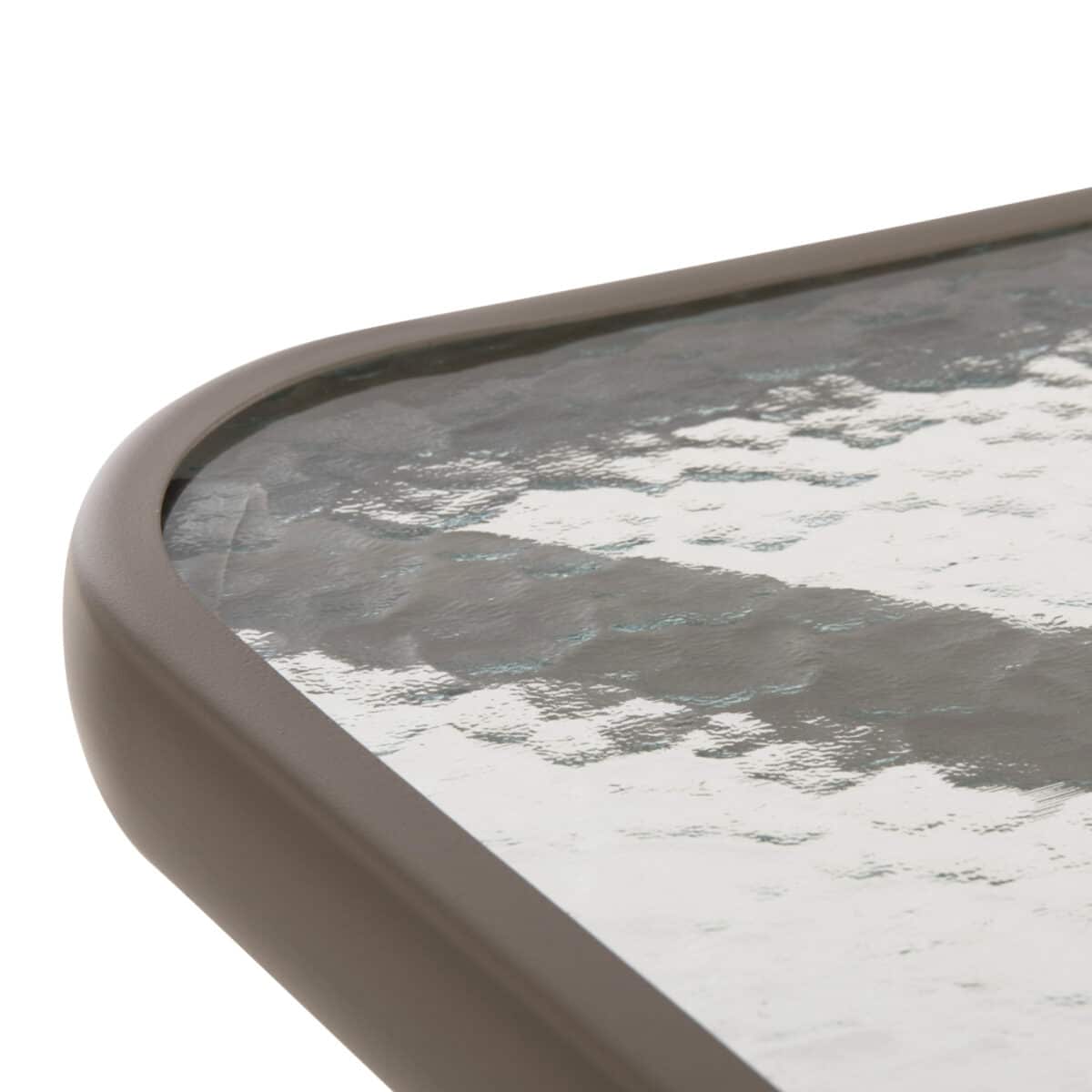 ΤΡΑΠΕΖΙ ΕΞΩΤ.ΧΩΡΟΥ FIGO HM5036.04 ΜΕΤΑΛΛΟ ΣΑΜΠΑΝΙ-ΓΥΑΛΙΝΗ ΕΠΙΦΑΝΕΙΑ 70Χ70Χ72,5Υεκ - Image 5