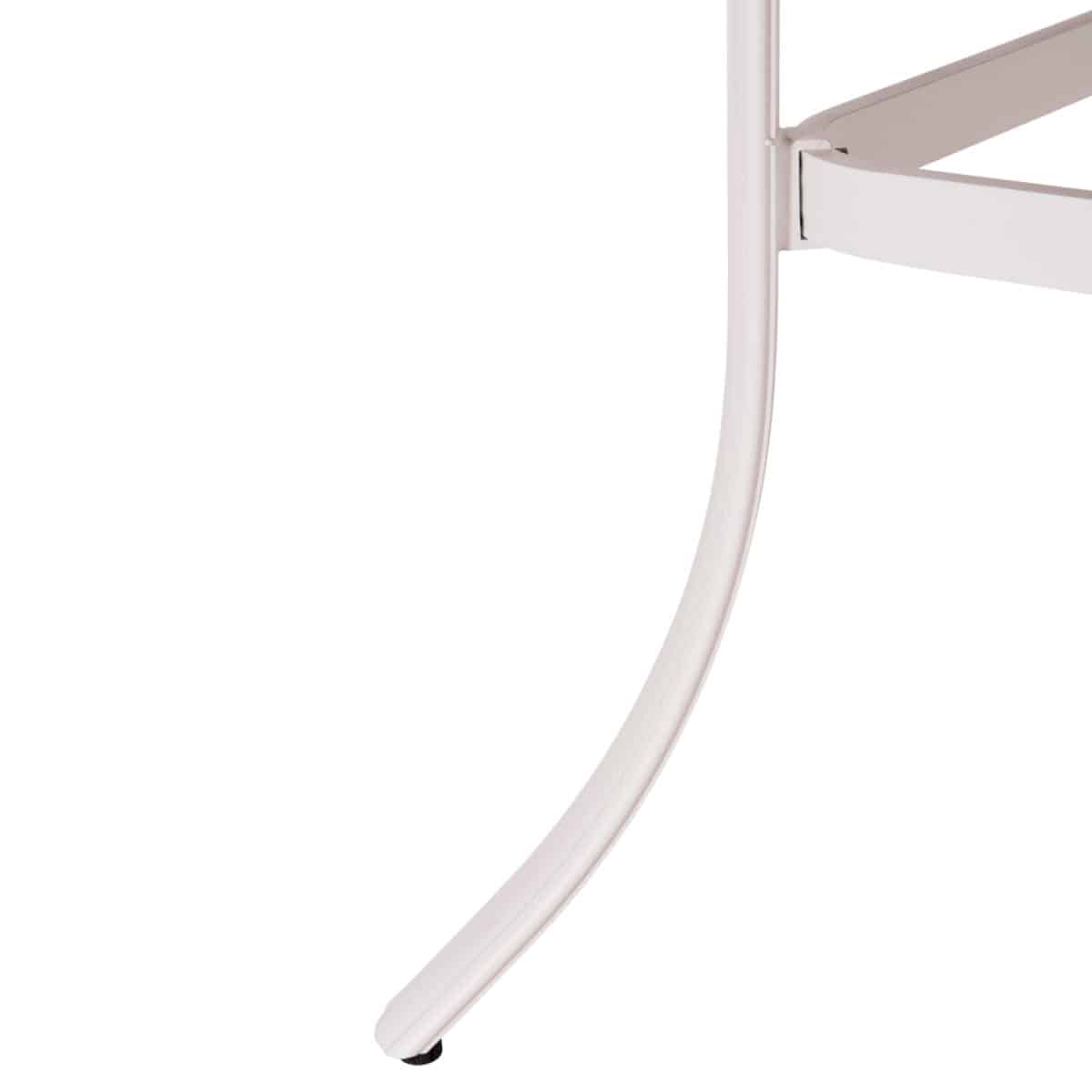 ΤΡΑΠΕΖΙ ΕΞΩΤ.ΧΩΡΟΥ TELAMO HM6288.02 ΑΛΟΥΜΙΝΙΟ ΛΕΥΚΟ & POLYWOOD 160X90Χ73.5Υεκ. - Image 8