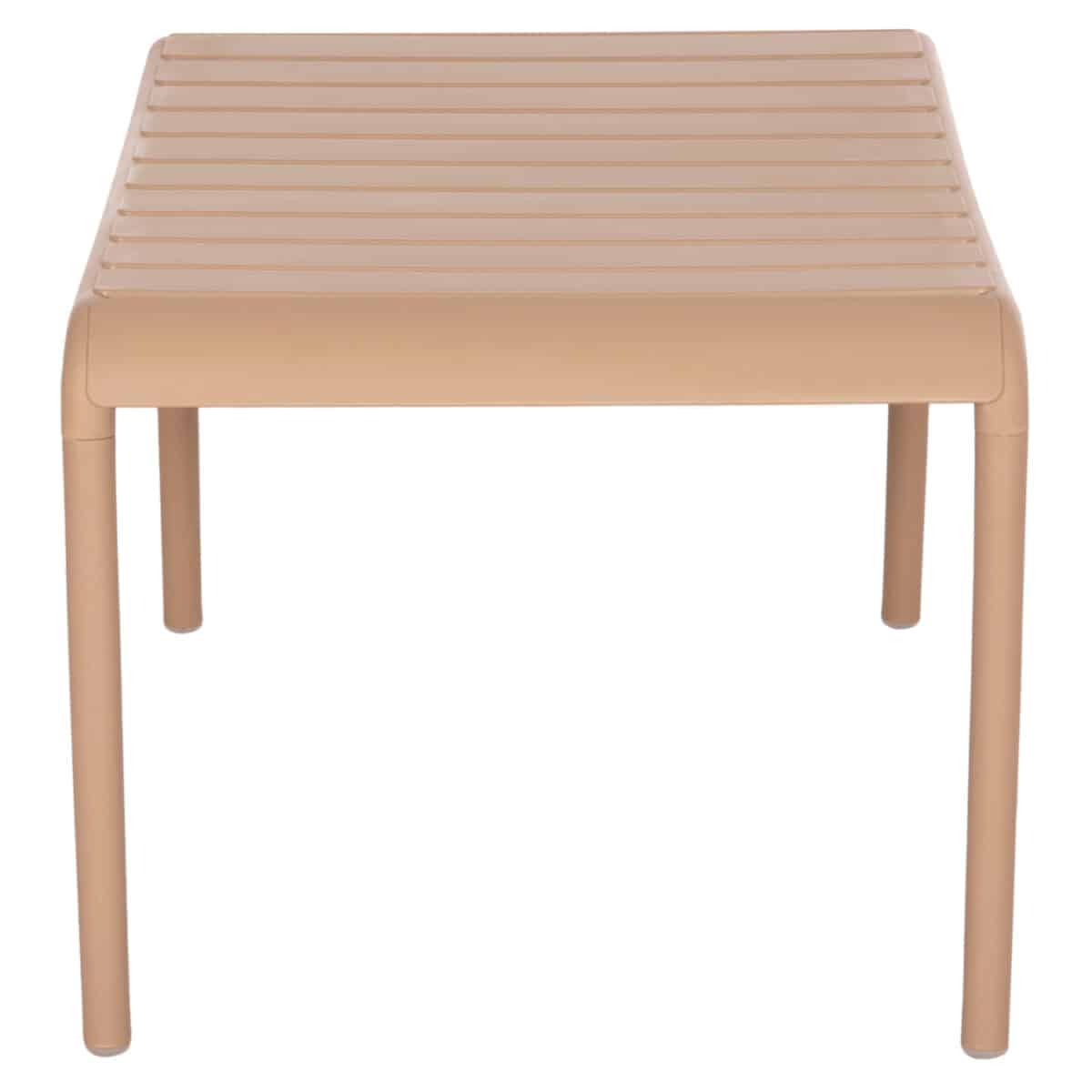 ΤΡΑΠΕΖΙ ΣΑΛΟΝΙΟΥ ΕΞΩΤΕΡΙΚΟΥ ΧΩΡΟΥ ΧΑΜΗΛΟ KORVER HM6334.04 ΠΟΛΥΠΡΟΠΥΛΕΝΙΟ ΚΑΠΟΥΤΣΙΝΟ 100x60x46Υεκ - Image 4