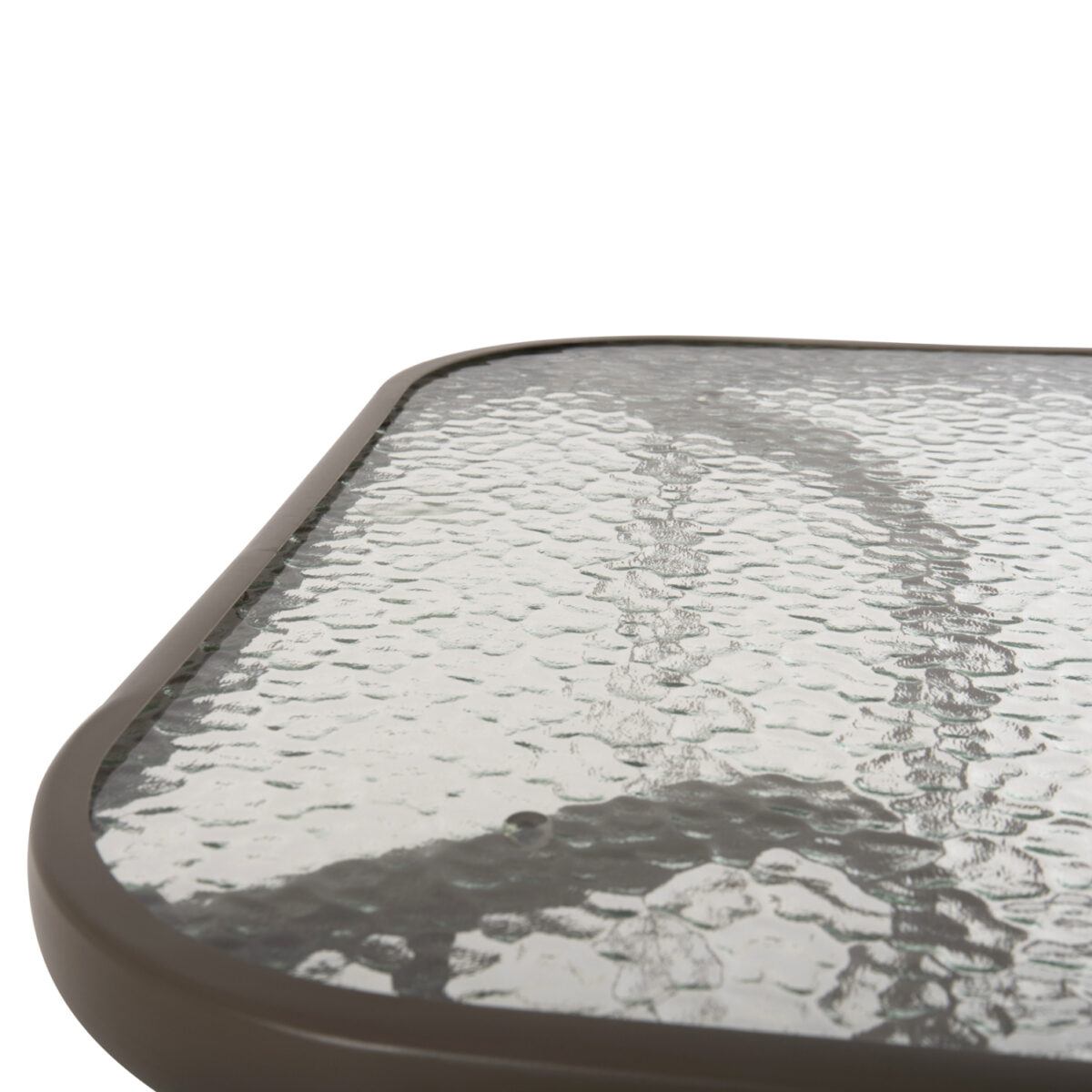 ΤΡΑΠΕΖΙ ADAM HM5020.04 ΜΕΤΑΛΛΙΚΟ ΣΑΜΠΑΝΙ ΜΕ ΓΥΑΛΙΝΗ ΕΠΙΦΑΝΕΙΑ 110Χ60Χ71Υεκ. - Image 5