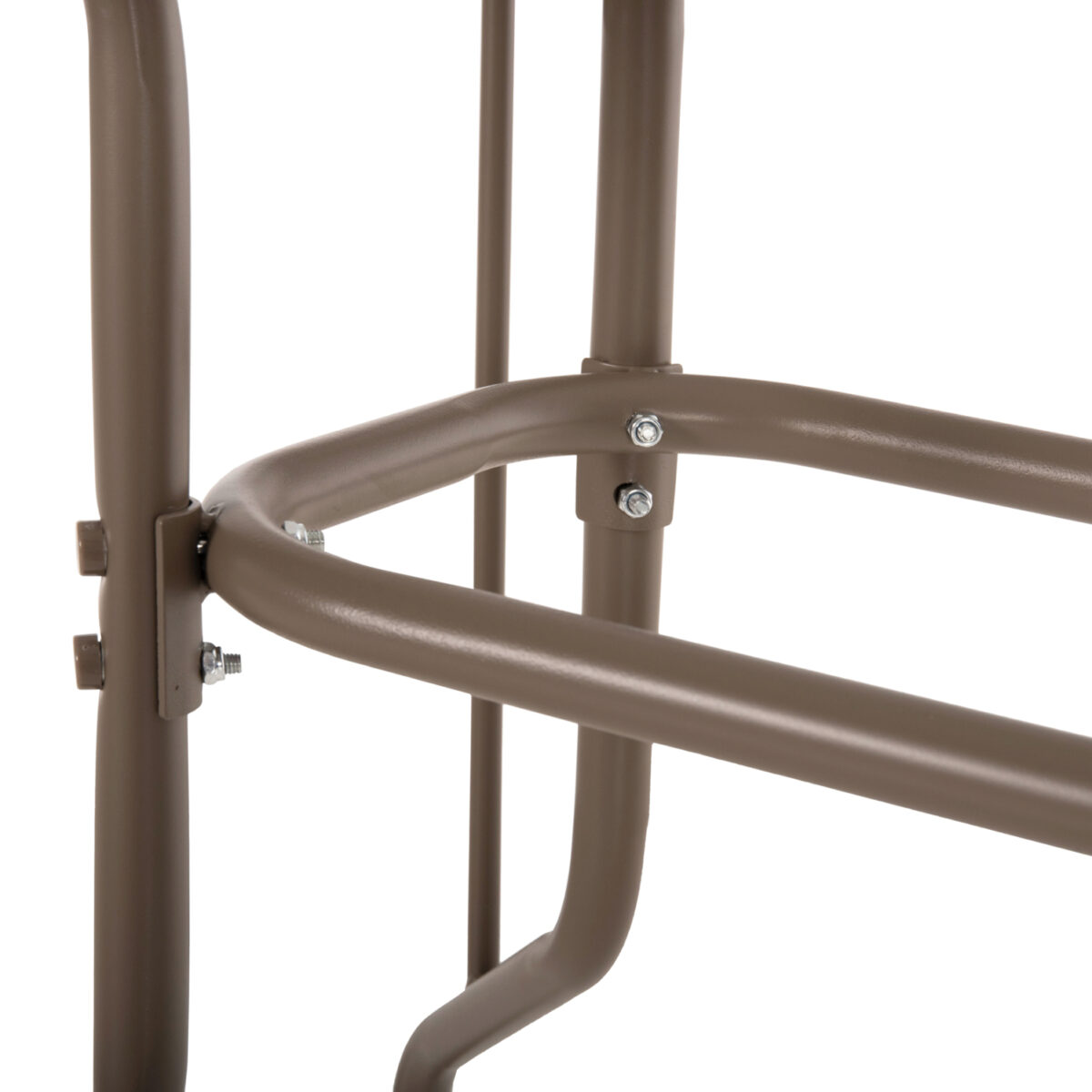 ΤΡΑΠΕΖΙ ADAM HM5020.04 ΜΕΤΑΛΛΙΚΟ ΣΑΜΠΑΝΙ ΜΕ ΓΥΑΛΙΝΗ ΕΠΙΦΑΝΕΙΑ 110Χ60Χ71Υεκ. - Image 6