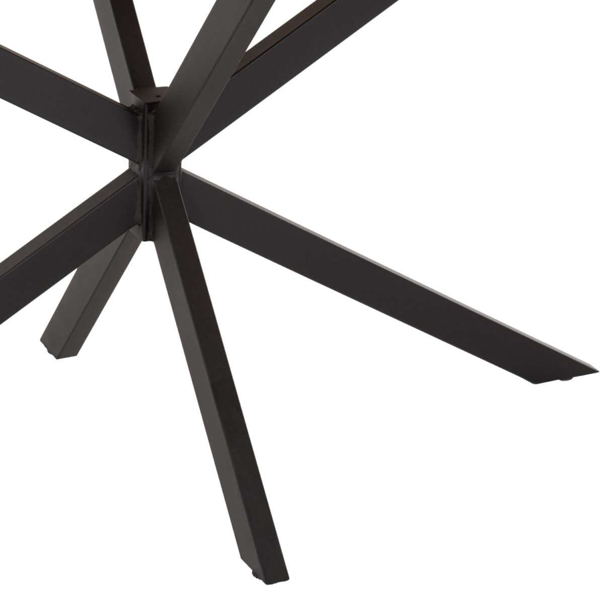 ΤΡΑΠΕΖΙ ΟΒΑΛ RODDEN HM11903.01 ΜΕ WERZALIT ΦΥΣΙΚΟ-ΜΑΥΡΗ ΧΙΑΣΤΙ ΒΑΣΗ 146x94x75Υεκ - Image 6