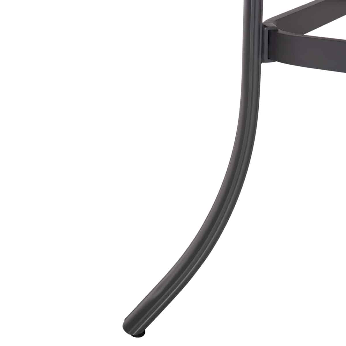 ΤΡΑΠΕΖΙ ΟΒΑΛ ΕΞ.ΧΩΡΟΥ TELAMO HM6288.01 ΑΛΟΥΜΙΝΙΟ ΑΝΘΡΑΚΙ-POLYWOOD ΦΥΣΙΚΟ 160x90x73,5Υεκ - Image 8