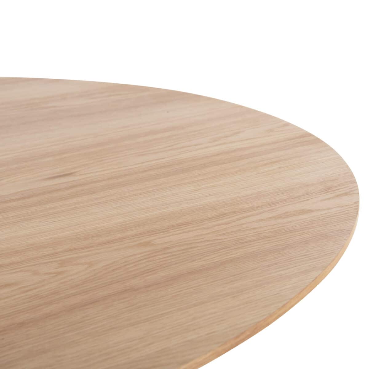 trapezi-obal-fb9961101-mdf-me-kaplama-dr-6 ΤΡΑΠΕΖΙ ΟΒΑΛ DENTY HM9611.01 MDF ΜΕ ΚΑΠΛΑΜΑ ΔΡΥΟΣ-ΦΥΣΙΚΟ ΟΑΚ 240x120x75Υεκ. - Image 7
