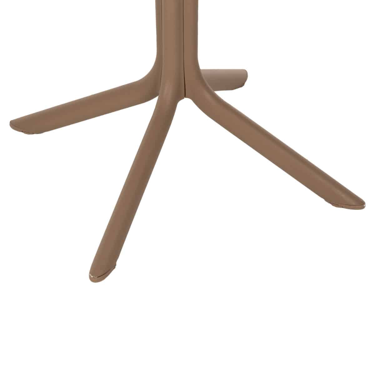 ΤΡΑΠΕΖΙ ΠΟΛΥΠΡΟΠΥΛΕΝΙΟΥ ΤΕΤΡΑΓΩΝΟ LUNAR HM5930.14 ΚΑΠΟΥΤΣΙΝΟ 80x80x75Υ εκ. - Image 8