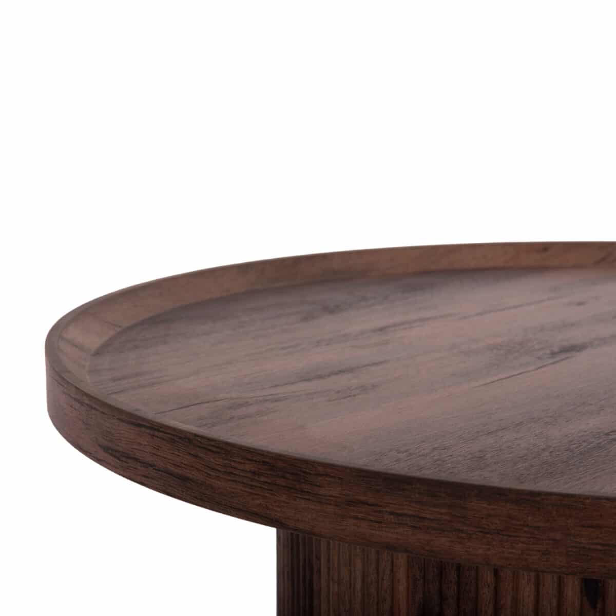 trapezi-salonioy-fb918026-mdf-se-skoyro-5 ΤΡΑΠΕΖΙ ΣΑΛΟΝΙΟΥ MARGON HM18026 MDF ΣΕ ΣΚΟΥΡΟ ΚΑΦΕ ΞΥΛΟΥ Φ80x40,5Υεκ. - Image 6