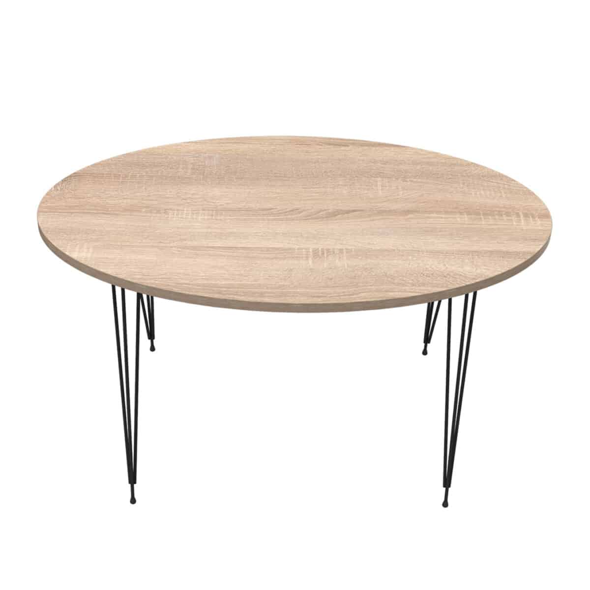 trapezi-salonioy-fb91817703-melamini-se-2 ΤΡΑΠΕΖΙ ΣΑΛΟΝΙΟΥ GRANIT HM18177.03 ΜΕΛΑΜΙΝΗ ΣΕ ΣΟΝΟΜΑ-ΜΕΤΑΛ.ΠΟΔΙΑ 90x50x42Υεκ - Image 3