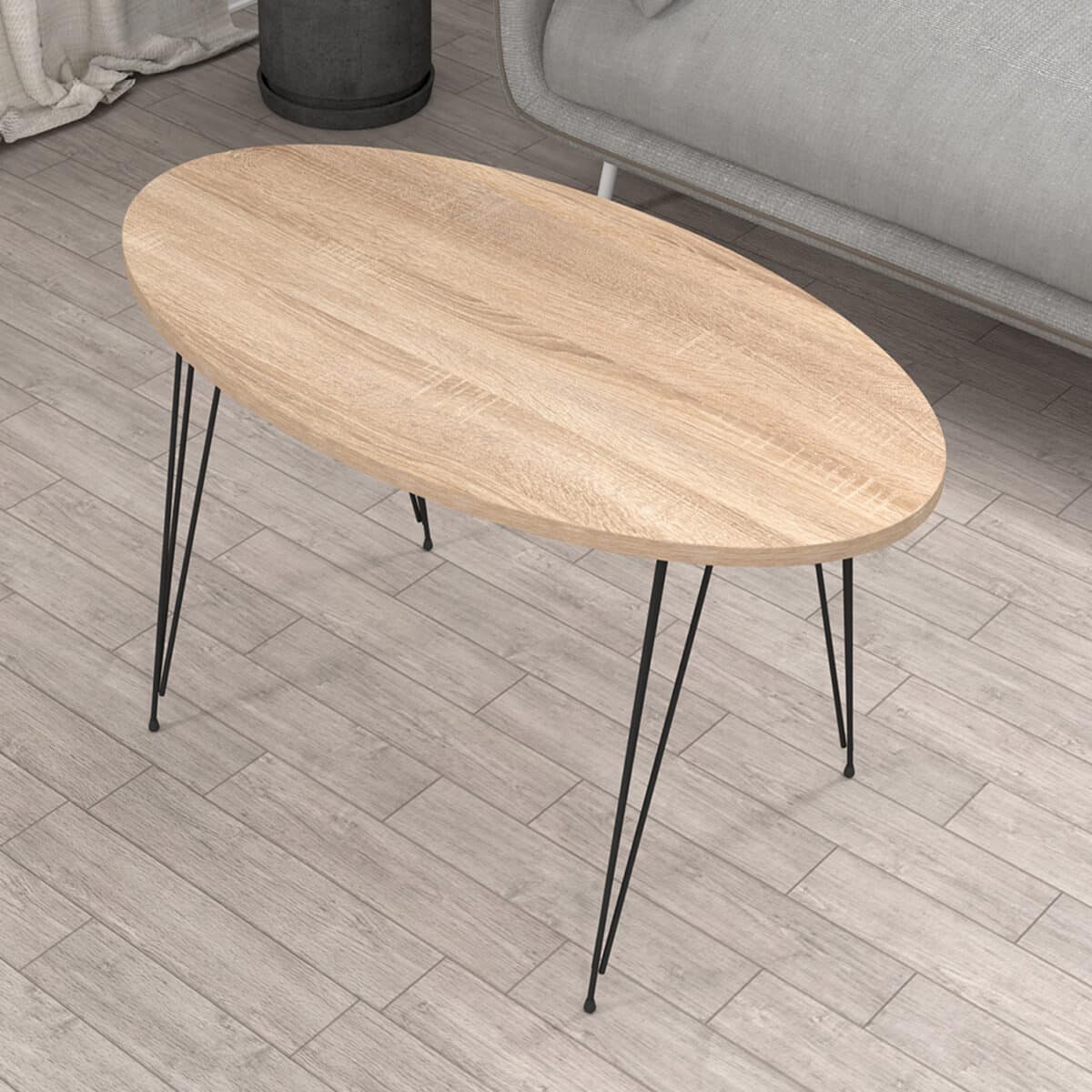 trapezi-salonioy-fb91817703-melamini-se-3 ΤΡΑΠΕΖΙ ΣΑΛΟΝΙΟΥ GRANIT HM18177.03 ΜΕΛΑΜΙΝΗ ΣΕ ΣΟΝΟΜΑ-ΜΕΤΑΛ.ΠΟΔΙΑ 90x50x42Υεκ - Image 4