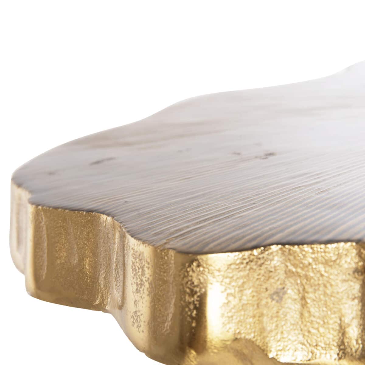 ΤΡΑΠΕΖΙ ΣΑΛΟΝΙΟΥ ANGUL HM4263 ΜΕΤΑΛΛΟ ΣΕ ΧΡΥΣΟ-ΜΑΥΡΟ 62x62x44Υεκ. - Image 5