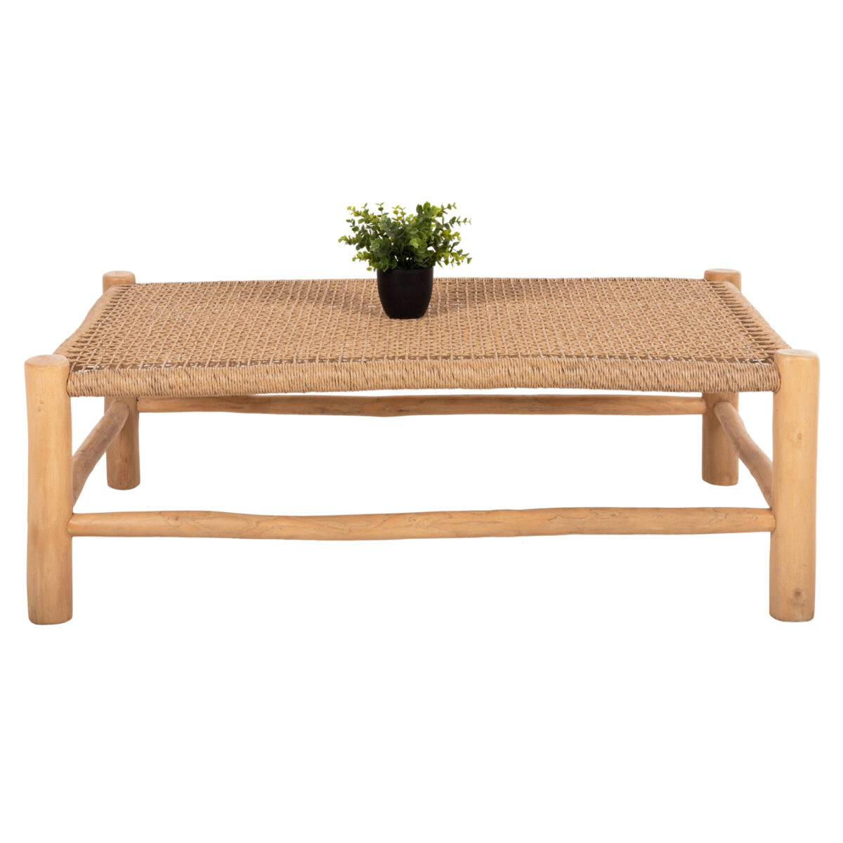 trapezi-salonioy-fb95985-xylo-teak-synth-2 ΤΡΑΠΕΖΙ ΣΑΛΟΝΙΟΥ LONDER HM5985 ΞΥΛΟ ΤΕΑΚ- ΣΥΝΘΕΤΙΚΟ RATTAN-ΦΥΣΙΚΟ 119x79,5x41Yεκ. - Image 3